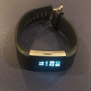 Used Fitbit charge 2 silver